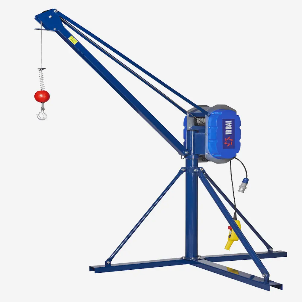 Grueta c/ tripé 300kg/360º mod. Europeu